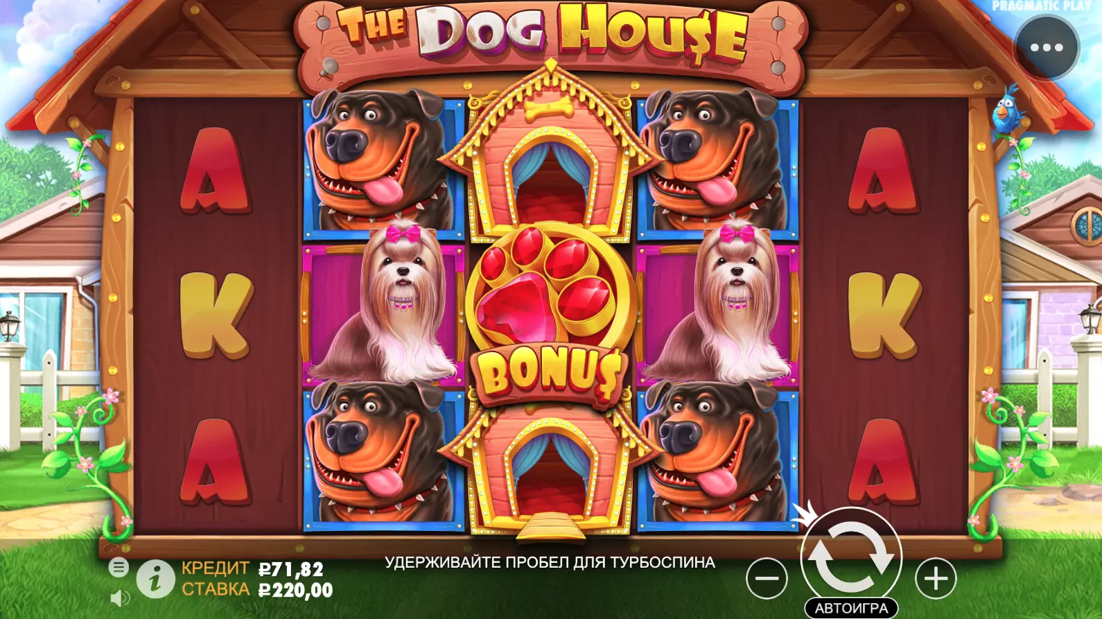 Игровой автомат The Dog House